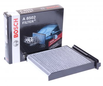 1 779 р. Фильтр воздушный салона ЛАДА Largus RENAULT Logan,Duster NISSAN Note (06-) BOSCH BOSCH 0986628502 BOSCH 0986628502  с доставкой в г. Воронеж. Увеличить фотографию 2