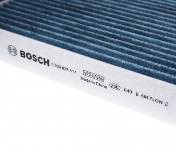 2 189 р. Фильтр воздушный салона VW Touareg,T5 AUDI Q7 PORSCHE Cayenne угольный BOSCH BOSCH 0986628517  с доставкой в г. Воронеж. Увеличить фотографию 2