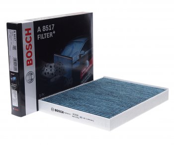 2 189 р. Фильтр воздушный салона VW Touareg,T5 AUDI Q7 PORSCHE Cayenne угольный BOSCH BOSCH 0986628517  с доставкой в г. Воронеж. Увеличить фотографию 1