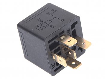 379 р. Реле электромагнитное 24V 5-ти контактное (20A) с сопротивлением BOSCH BOSCH 0986ah0204  с доставкой в г. Воронеж. Увеличить фотографию 2