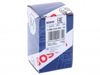 379 р. Реле электромагнитное 24V 5-ти контактное (20A) с сопротивлением BOSCH BOSCH 0986ah0204  с доставкой в г. Воронеж. Увеличить фотографию 3