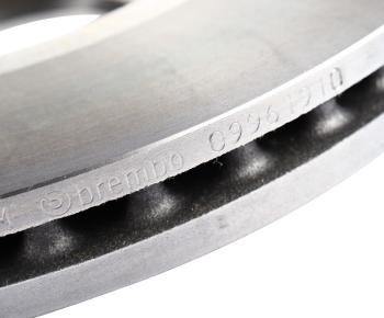 5 899 р. Диск тормозной PEUGEOT 308,Partner (08-) CITROEN Berlingo (08-) передний (1шт.) BREMBO BREMBO 09.9619.10  с доставкой в г. Воронеж. Увеличить фотографию 4