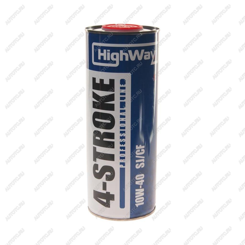 539 р. Масло моторное для 4-х тактных двигателей SJ JASO MA-2 4T 10W40 псинт.1л HIGHWAY OIL RIGHT 10014  с доставкой в г. Воронеж