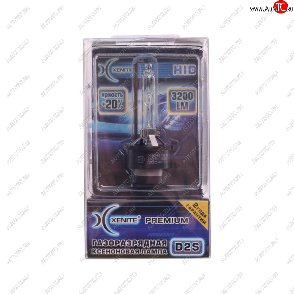 1 149 р. Лампа ксеноновая D2S 4300K +20% бокс Premium XENITE XENITE 1002010  с доставкой в г. Воронеж