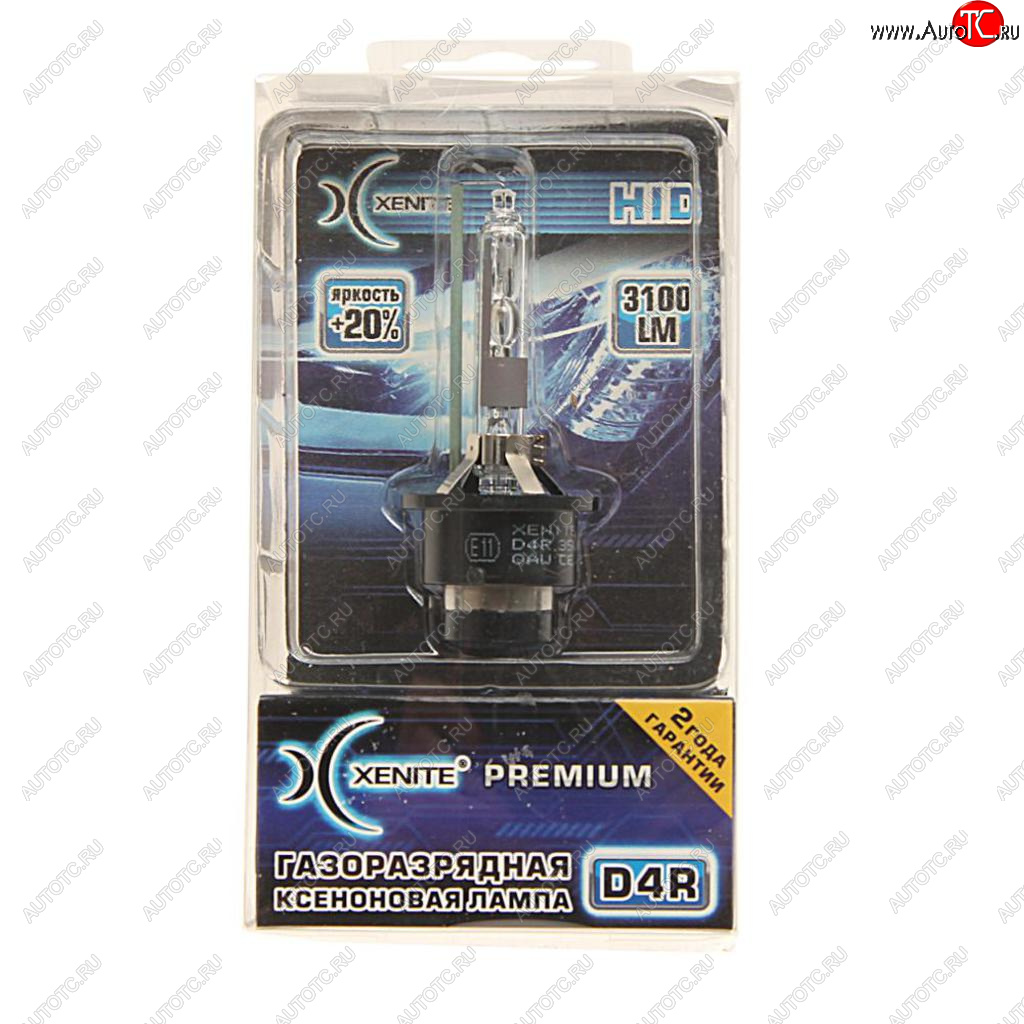1 649 р. Лампа ксеноновая D4R 4300K +20% бокс Premium XENITE XENITE 1002019  с доставкой в г. Воронеж