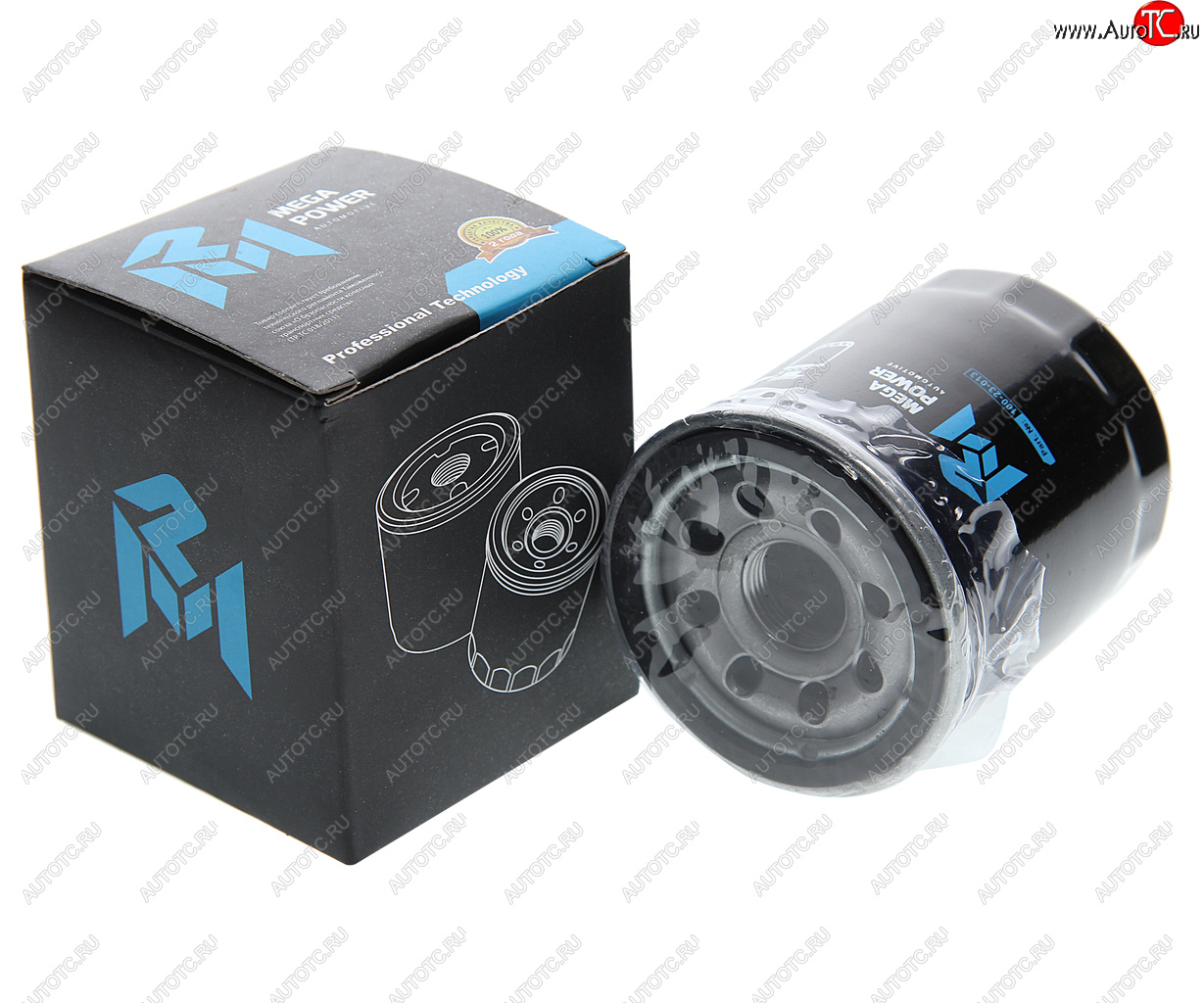 137 р. Фильтр масляный FIAT Punto,Panda MEGAPOWER MEGAPOWER 100-23-013  с доставкой в г. Воронеж