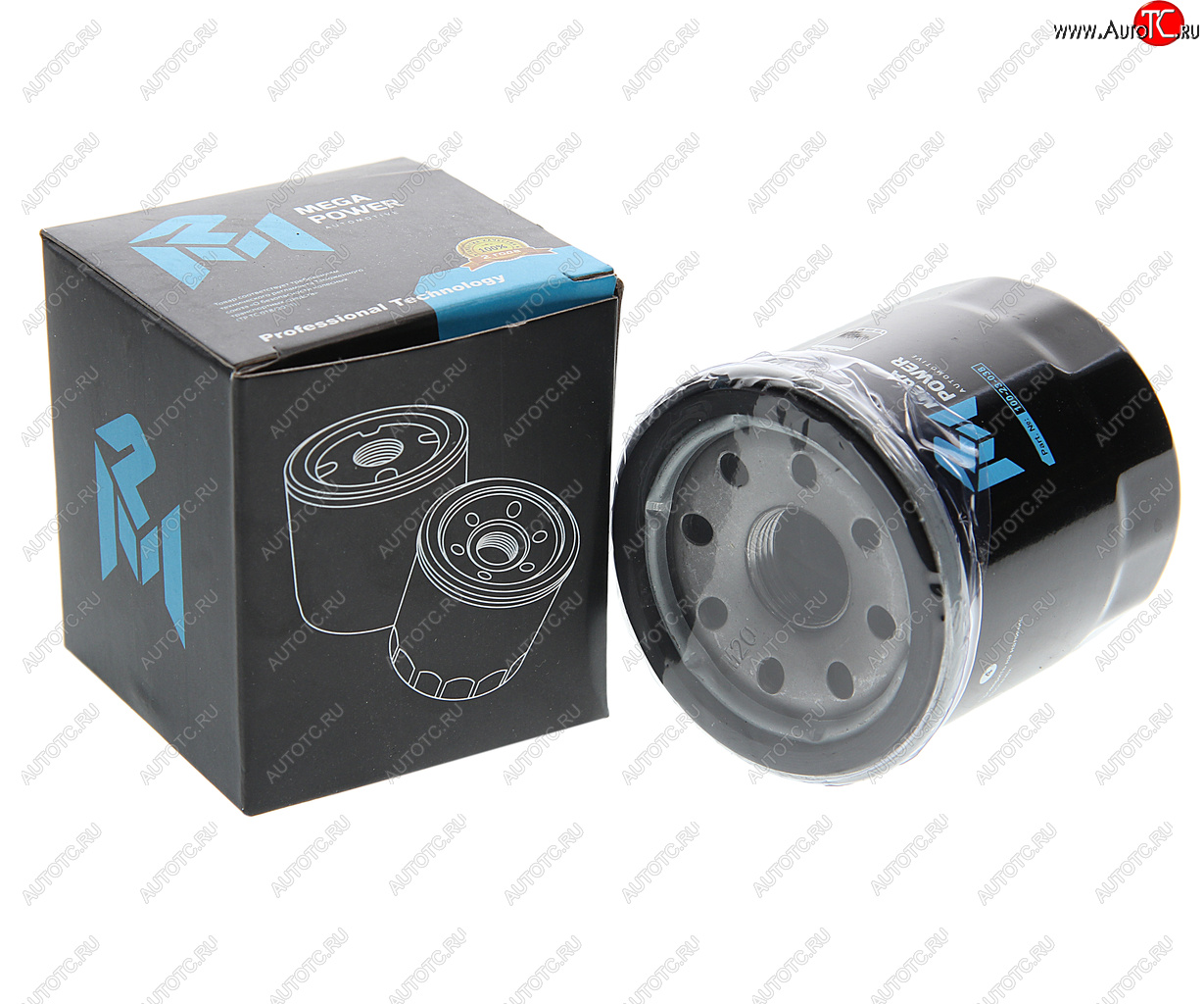 249 р. Фильтр масляный NISSAN MAZDA SUBARU HYUNDAI Getz KIA Rio,Spectra,Carens,Clarus,Shuma MEGAPOWER MEGAPOWER 100-23-038  с доставкой в г. Воронеж