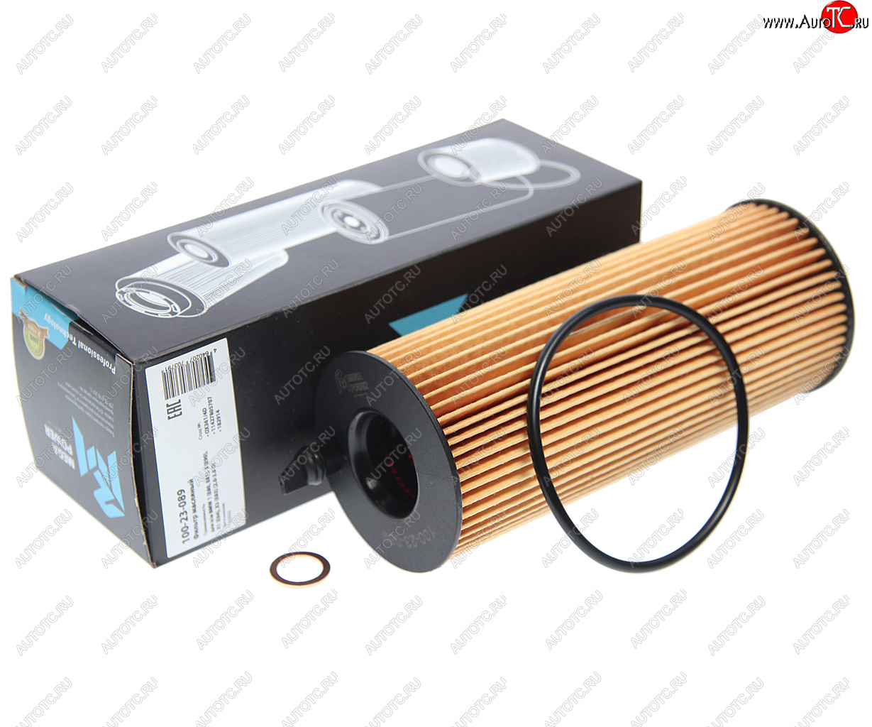 216 р. Фильтр масляный BMW 1 (E80,E81),3 (E90),X1 (E84),X3 (E83) (2.0-3.0 D) MEGAPOWER MEGAPOWER 100-23-089  с доставкой в г. Воронеж