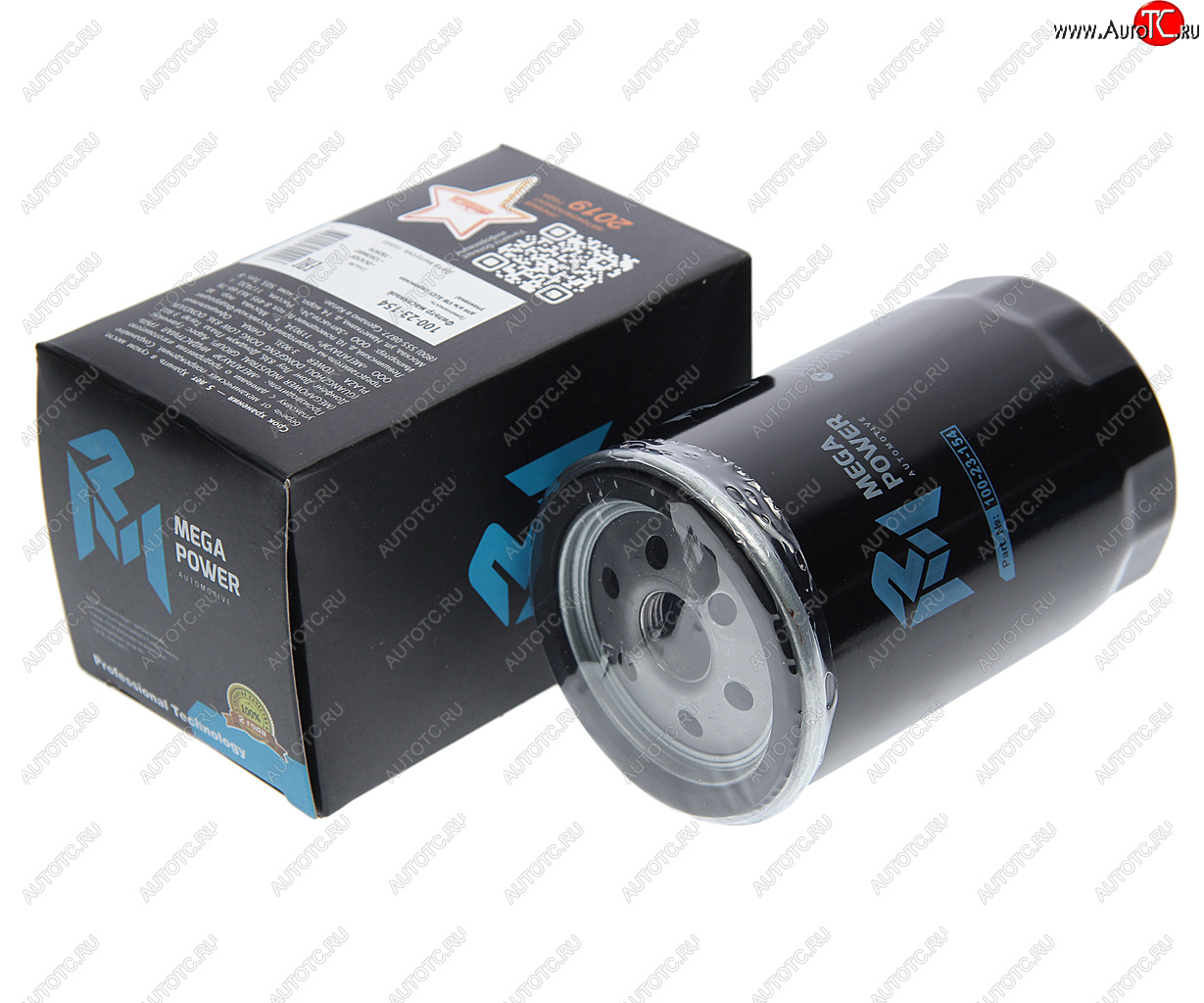175 р. Фильтр масляный VW AUDI MEGAPOWER MEGAPOWER 100-23-154  с доставкой в г. Воронеж