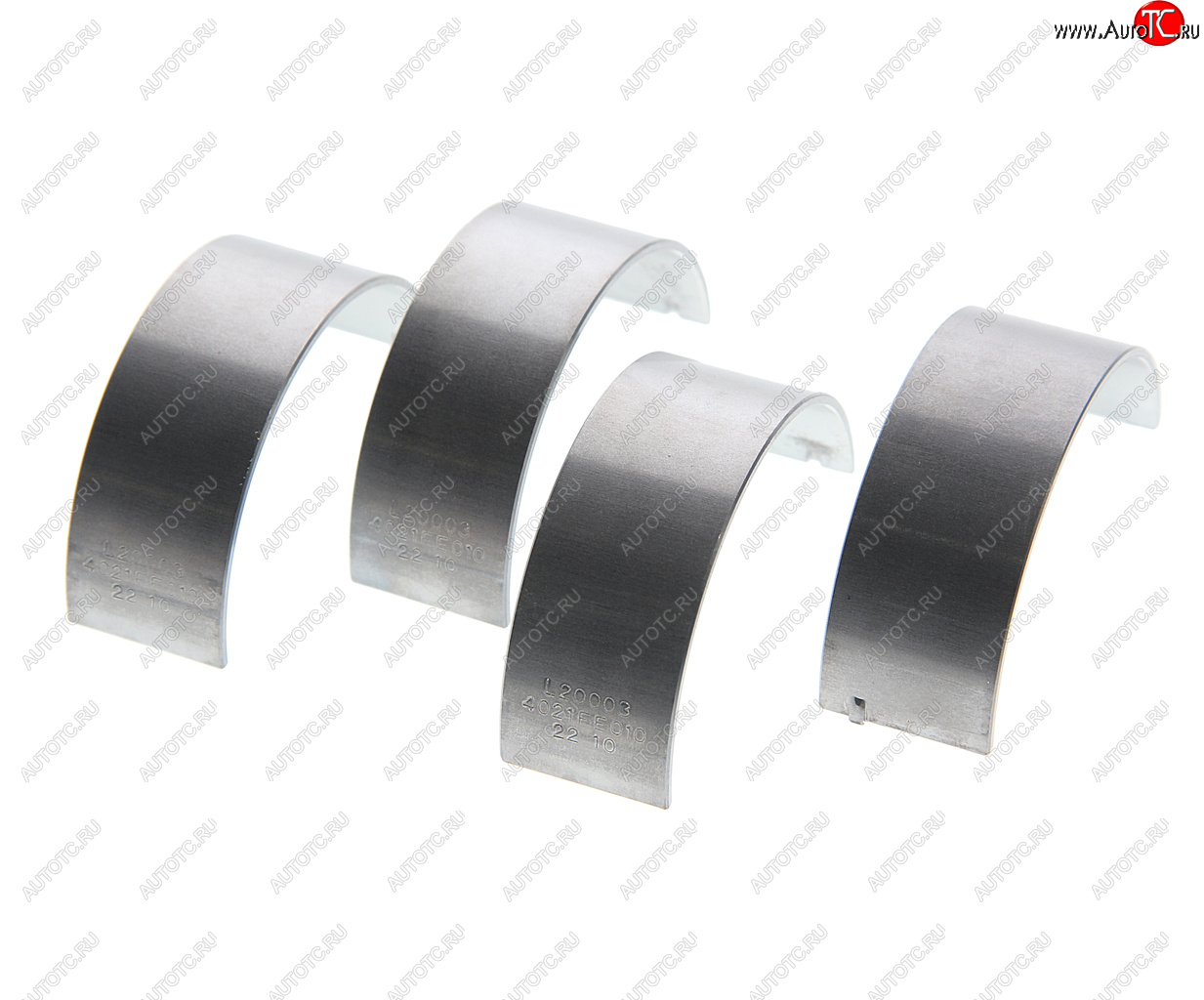 319 р. Вкладыши JAC N56,Sunray SOLLERS Atlant (2.7D) (4DE1-1D) (Е5) шатунные d+0.00 (1шт.) нижние OE JAC 1004021fe010xz  с доставкой в г. Воронеж