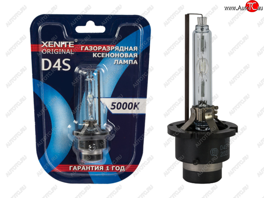 1 149 р. Лампа ксеноновая D4S 5000K блистер (1шт.) XENITE XENITE 1004135  с доставкой в г. Воронеж