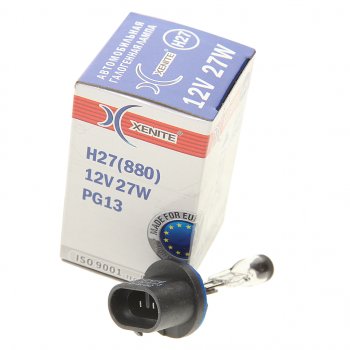 162 р. Лампа 12V H27(880) 27W PG13 3200К Standard XENITE XENITE 1007006  с доставкой в г. Воронеж. Увеличить фотографию 2