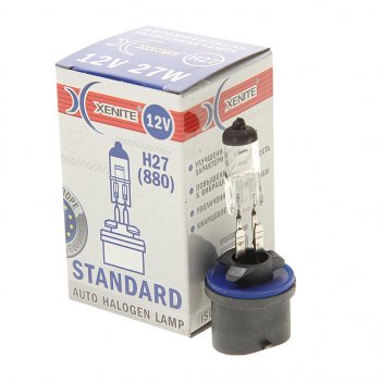 162 р. Лампа 12V H27(880) 27W PG13 3200К Standard XENITE XENITE 1007006  с доставкой в г. Воронеж. Увеличить фотографию 1