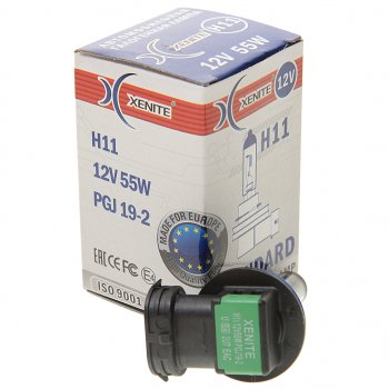 223 р. Лампа 12V H11 55W PGJ19-2 3200К Standard XENITE XENITE 1007011  с доставкой в г. Воронеж. Увеличить фотографию 2