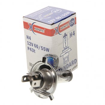 174 р. Лампа 12V H4 60/55W P43t 3200К Standard XENITE XENITE 1007013 XENITE 1007013  с доставкой в г. Воронеж. Увеличить фотографию 2