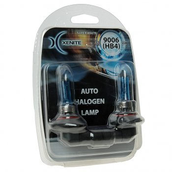 519 р. Лампа 12V HB4(9006) 55W P22d +30% 4000К блистер (2шт.) Super White XENITE XENITE 1007041  с доставкой в г. Воронеж. Увеличить фотографию 1