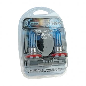 579 р. Лампа 12V H9 65W PGJ19-5 +30% 4000К блистер (2шт.) Super White XENITE XENITE 1007048  с доставкой в г. Воронеж. Увеличить фотографию 1