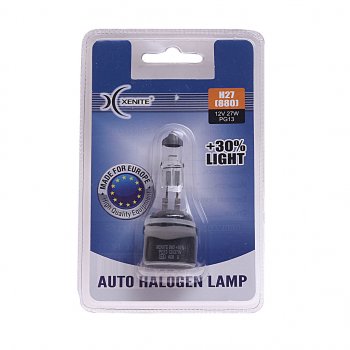 223 р. Лампа 12V H27(880) 27W PG13 +30% 3200К блистер (1шт.) XENITE XENITE 1007082  с доставкой в г. Воронеж. Увеличить фотографию 1