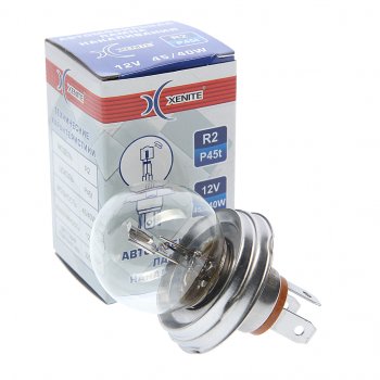 85 р. Лампа 12V R2 4540W P45t 3200К Standard XENITE XENITE 1007095  с доставкой в г. Воронеж. Увеличить фотографию 1
