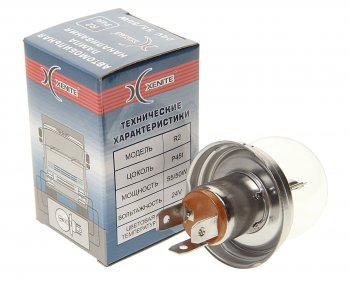 97 р. Лампа 24V R2 5550W P45t 3200К Standard XENITE XENITE 1007097  с доставкой в г. Воронеж. Увеличить фотографию 2