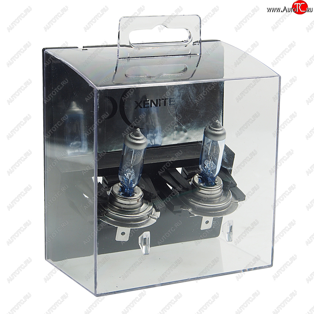 1 019 р. Лампа 12V H7 55W PX26d +100% 3600К бокс (2шт.) Premium XENITE XENITE 1007120  с доставкой в г. Воронеж