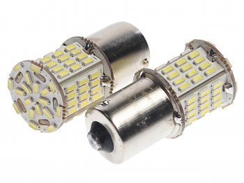 729 р. Лампа светодиодная 12V P21W BA15S блистер (2шт.) XENITE XENITE 1009600  с доставкой в г. Воронеж. Увеличить фотографию 1