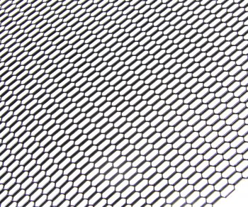 559 р. Решетка радиатора сетка (черная) 100х25см (соты 6х12мм) GRILLE TUNING GRILLE TUNING 100х25 (соты) black  с доставкой в г. Воронеж. Увеличить фотографию 2