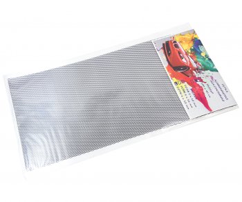 1 089 р. Решетка радиатора сетка (черная) 100х50см (соты 6х12 мм) GRILLE TUNING GRILLE TUNING 100х50 (соты ) black  с доставкой в г. Воронеж. Увеличить фотографию 1