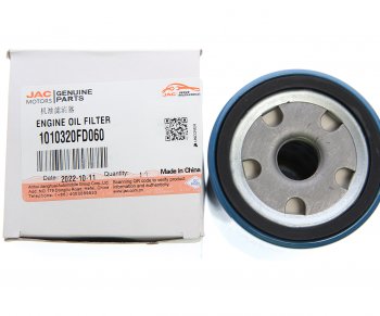 799 р. Фильтр масляный JAC N35,N56 SOLLERS Argo 2.0 OE JAC 1010320fd060  с доставкой в г. Воронеж. Увеличить фотографию 2