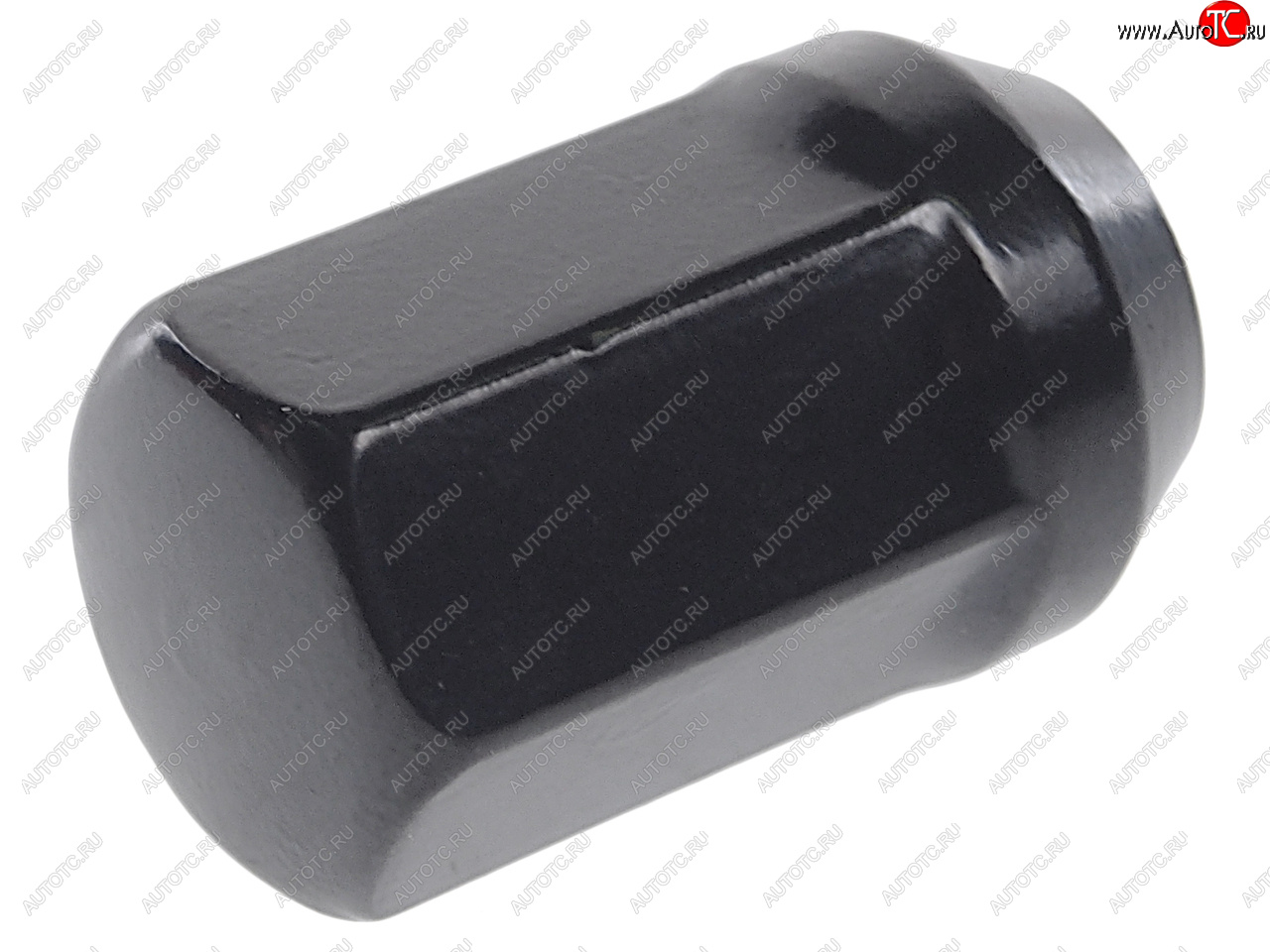 81 р. Гайка колеса М12х1.5х35 конус закрытая ключ 19мм черная RACING RACING 101080  с доставкой в г. Воронеж