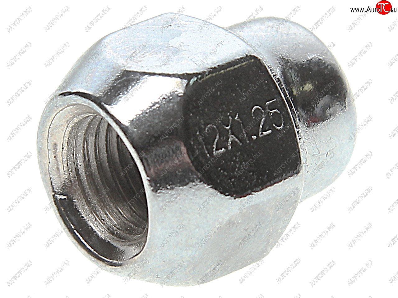 74 р. Гайка колеса М12х1.25х25 конус закрытая ключ 21мм RACING RACING 101117  с доставкой в г. Воронеж