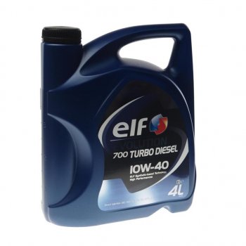 4 499 р. Масло дизельное EVOLUTION 700 TURBO D 10W40 п/синт.4л ELF ELF 10140501 ELF 10140501  с доставкой в г. Воронеж. Увеличить фотографию 1