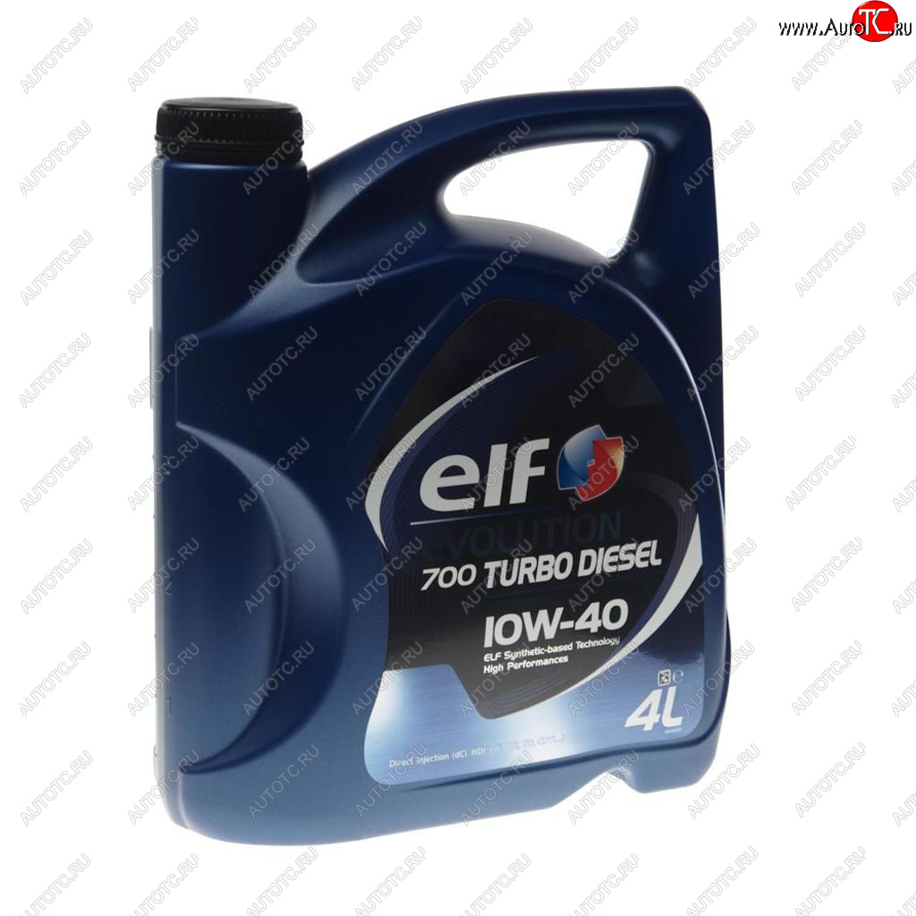 4 499 р. Масло дизельное EVOLUTION 700 TURBO D 10W40 п/синт.4л ELF ELF 10140501 ELF 10140501  с доставкой в г. Воронеж