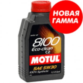 1 369 р. Масло моторное 8100 ECO-CLEAN C2 5W30 синт.1л MOTUL MOTUL 101542 MOTUL 101542  с доставкой в г. Воронеж. Увеличить фотографию 1