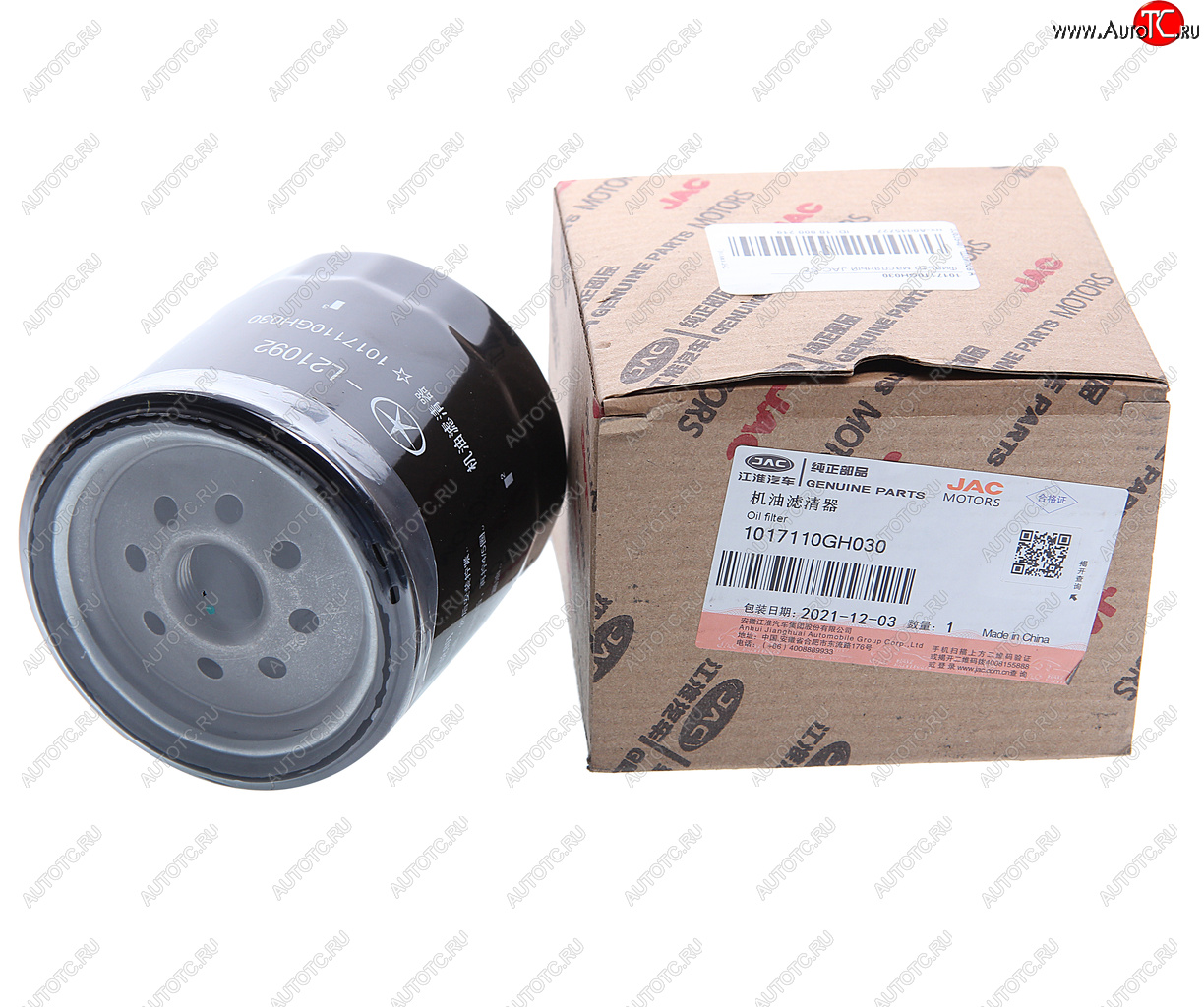 1 139 р. Фильтр масляный JAC S7 OE JAC 1017110gh030  с доставкой в г. Воронеж
