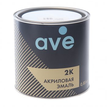 949 р. Краска 201 белая акриловая 0.85кг AVE AVE 10202010  с доставкой в г. Воронеж. Увеличить фотографию 1