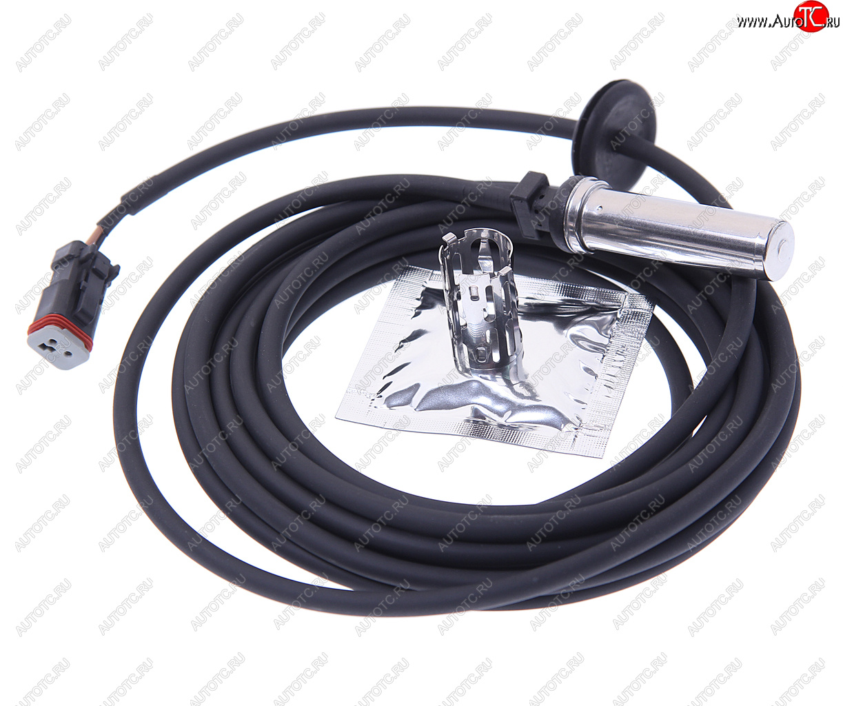 3 899 р. Датчик АБС RENAULT VOLVO КАМАЗ колеса переднего левого (L=4385мм) TE PARTS TE PARTS 10247161  с доставкой в г. Воронеж