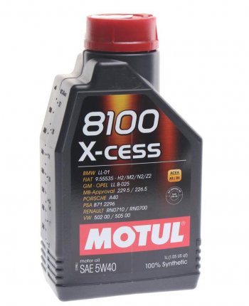 1 379 р. Масло моторное 8100 X-CESS 5W40 синт.1л MOTUL MOTUL 102784  с доставкой в г. Воронеж. Увеличить фотографию 1