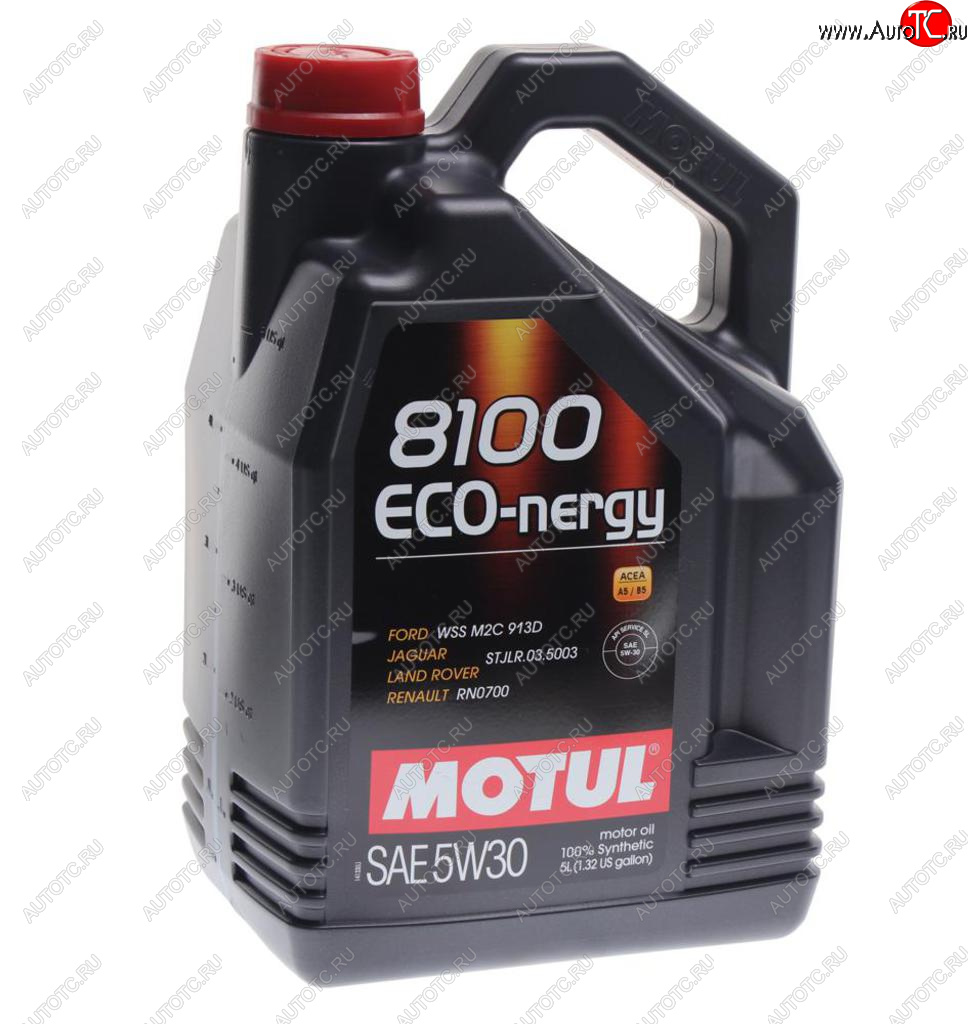 5 999 р. Масло моторное 8100 ECO-NERGY 5W30 синт.5л MOTUL MOTUL 102898  с доставкой в г. Воронеж