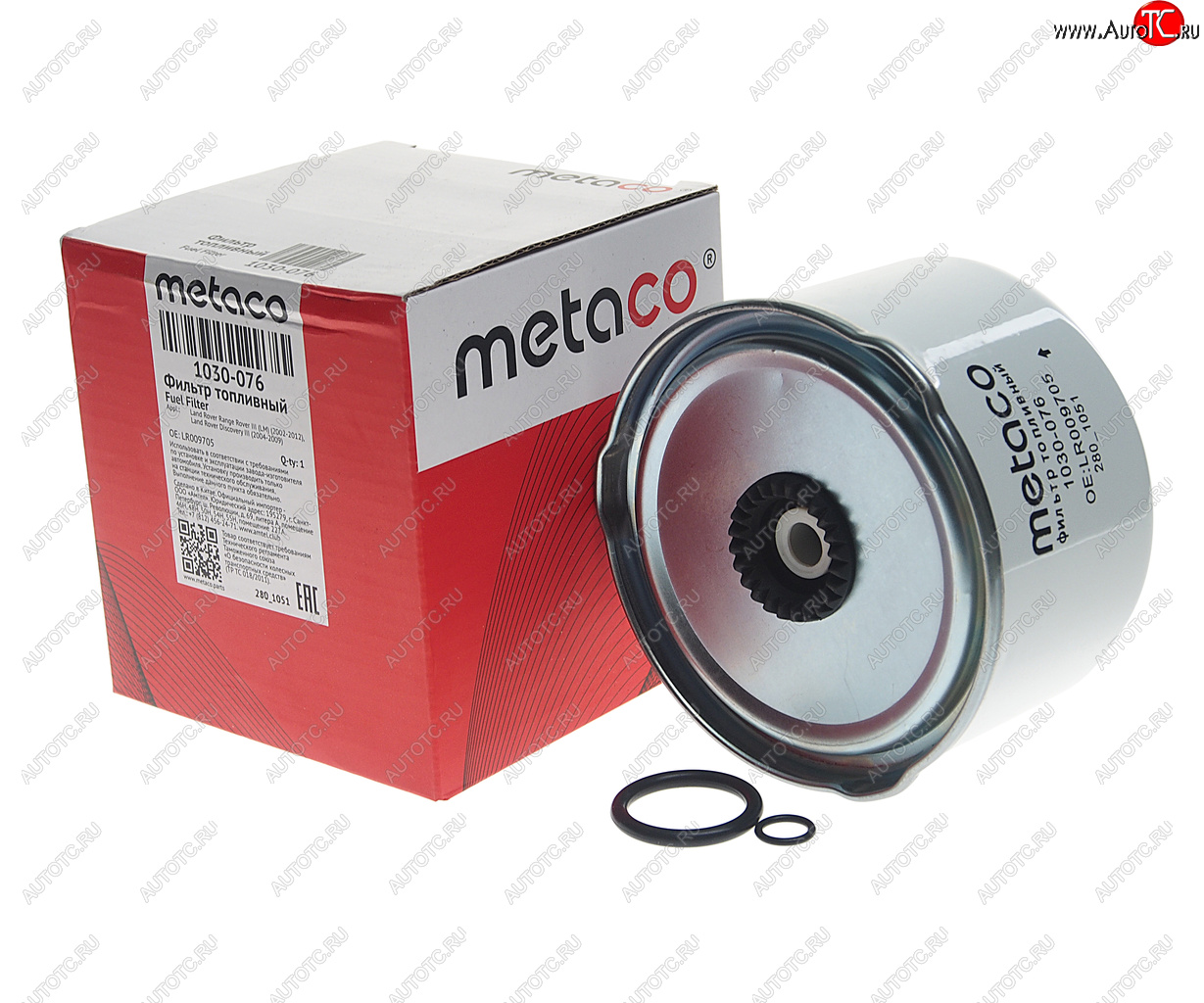 1 299 р. Фильтр топливный LAND ROVER Discovery (04-) METACO METACO 1030076  с доставкой в г. Воронеж