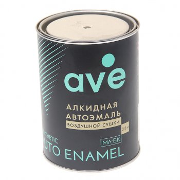 669 р. Краска 601 черная МЛ-ВК 800г AVE AVE 10306010  с доставкой в г. Воронеж. Увеличить фотографию 1