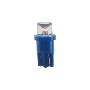 9 р. Лампа светодиодная 12V W5W T10 W2.1x9.5d Blue MEGAPOWER MEGAPOWER-AUTOMOTIVE 10312b  с доставкой в г. Воронеж. Увеличить фотографию 2