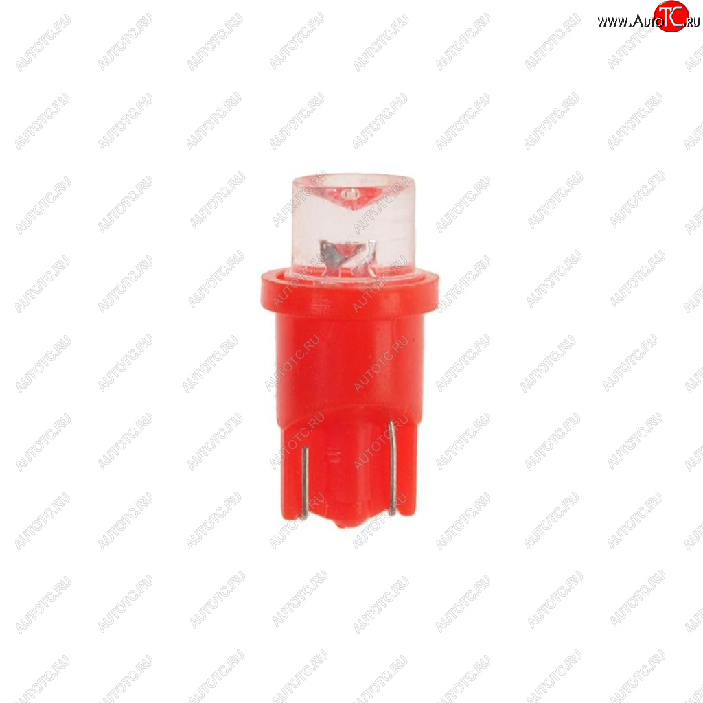 14 р. Лампа светодиодная 12V W5W T10 W2.1x9.5d Red MEGAPOWER MEGAPOWER-AUTOMOTIVE 10312r  с доставкой в г. Воронеж