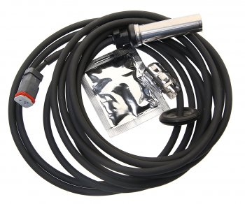 4 399 р. Датчик АБС КАМАЗ VOLVO RENAULT колеса прямой (L=4014мм) без фиксатора TE PARTS TE PARTS 10323470  с доставкой в г. Воронеж. Увеличить фотографию 1
