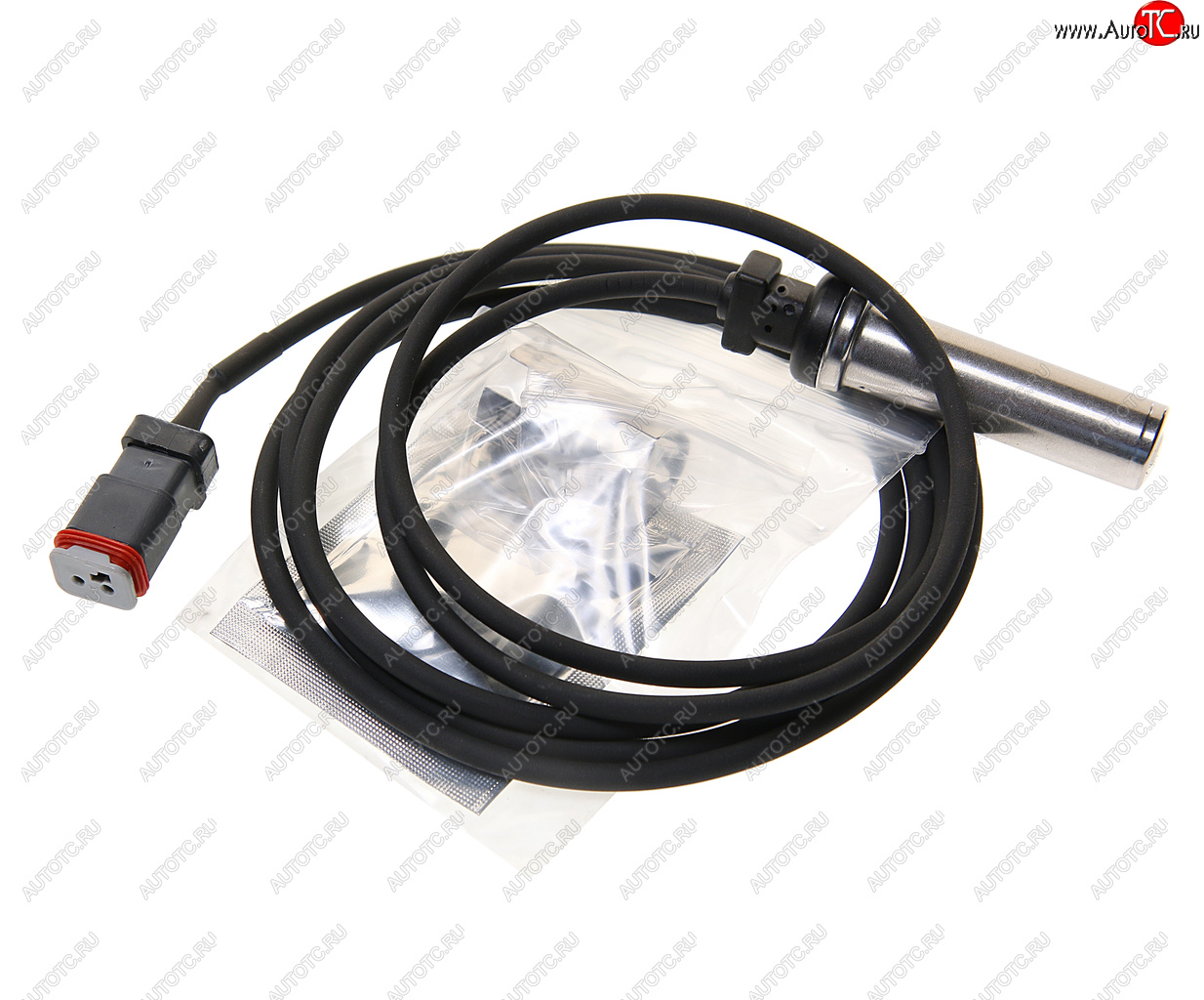 3 299 р. Датчик АБС КАМАЗ RENAULT VOLVO колеса прямой (L=1814мм) TE PARTS TE PARTS 10329950  с доставкой в г. Воронеж