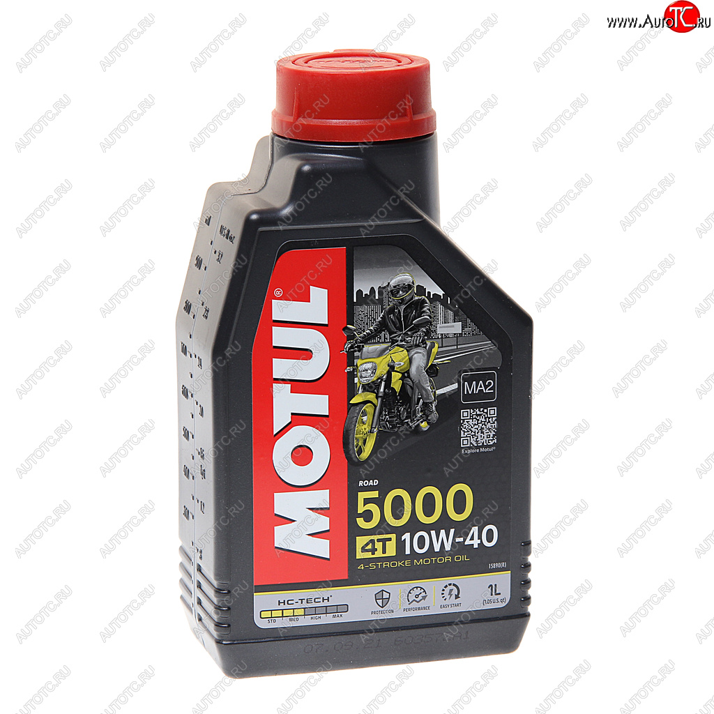 1 429 р. Масло моторное для 4-х тактных двигателей 5000 4T 10W40 псинт.1л MOTUL MOTUL 104054  с доставкой в г. Воронеж