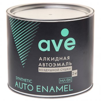 1 599 р. Краска 601 черная МЛ-ВК 2кг AVE AVE 10406010  с доставкой в г. Воронеж. Увеличить фотографию 1