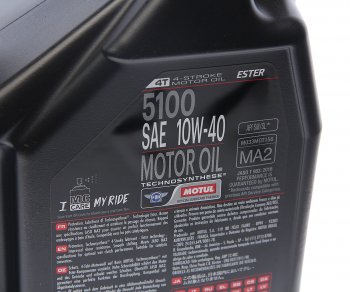 4 299 р. Масло моторное для 4-х тактных двигателей 5100 4T 10W40 псинт.4л MOTUL MOTUL 104068  с доставкой в г. Воронеж. Увеличить фотографию 2