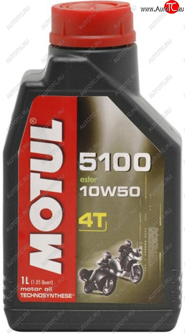 1 499 р. Масло моторное для 4-х тактных двигателей 5100 ESTER 4T 10W50 псинт.1л MOTUL MOTUL 104074  с доставкой в г. Воронеж