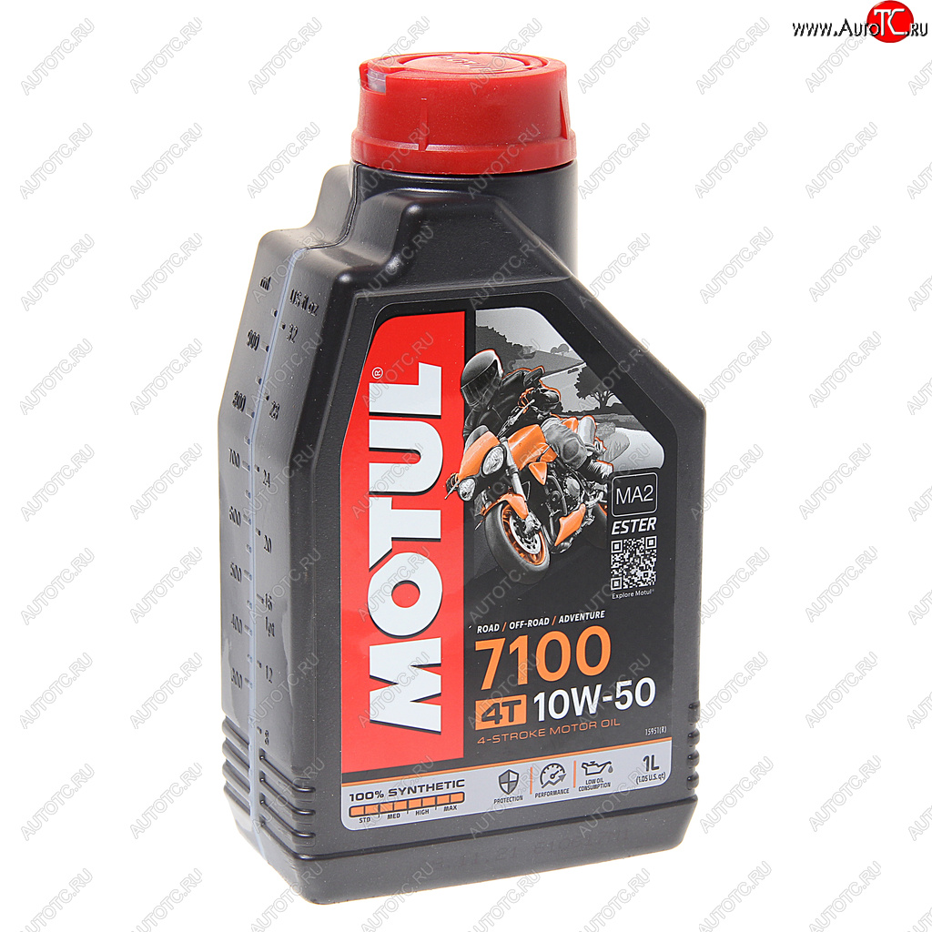 1 999 р. Масло моторное для 4-х тактных двигателей 7100 4T 10W50 синт.1л MOTUL MOTUL 104097  с доставкой в г. Воронеж